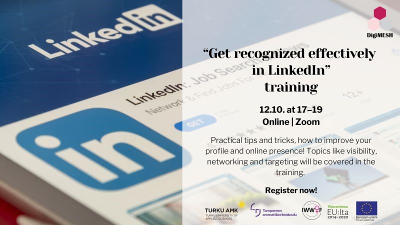 Digimesh training: Get recognized effectively in LinkedIn - Career in ...